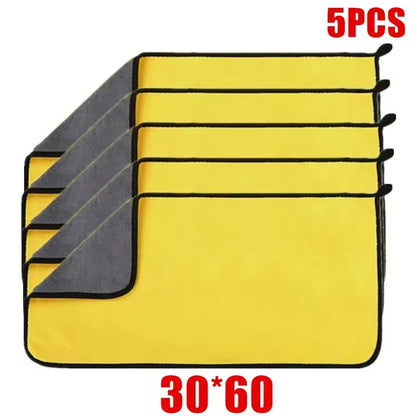 Microfiber Car Towel 400GSM (5Pcs)