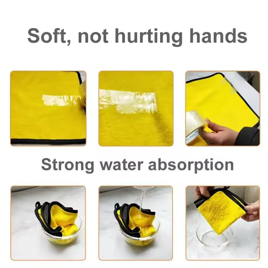 Microfiber Car Towel 400GSM (5Pcs)