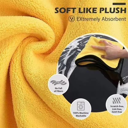 Microfiber Car Towel 400GSM (5Pcs)
